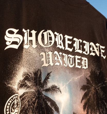 shoreline untied t shirt details 