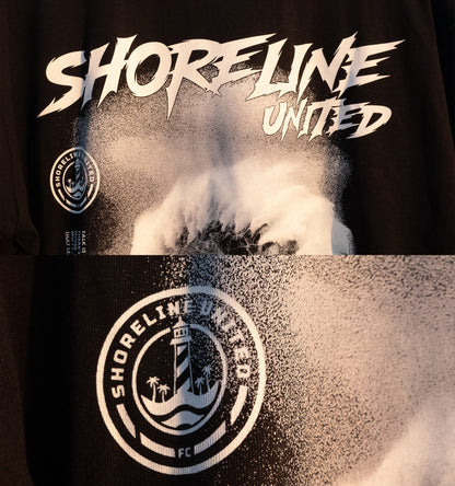 shoreline untied t shirt details 